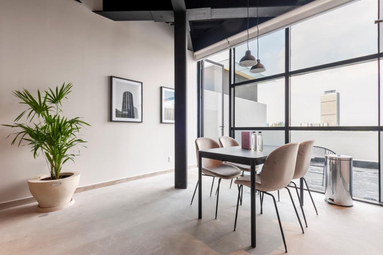 Darwin 74 By Wynwood House Aparthotel Mexico City Ngoại thất bức ảnh